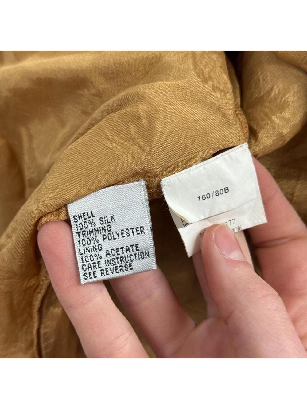 Vintage Y2K "Jessica by Christopher L" Sunset Silk Midi Dress - Picture 8 of 8